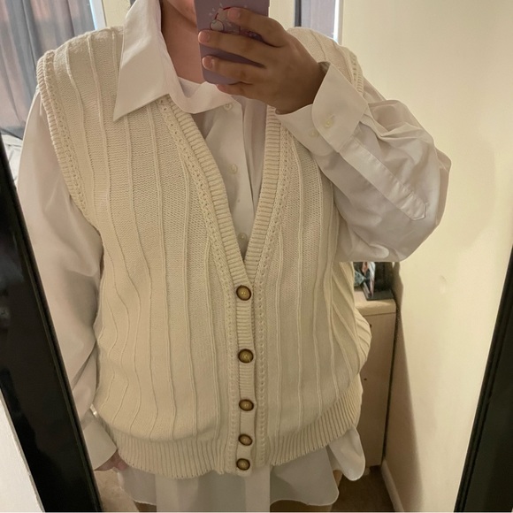 Cream cardigan - Picture 5 of 6